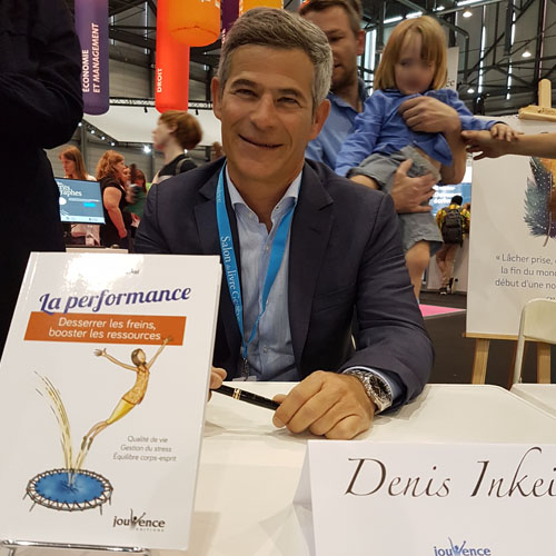 salon du livre la performance denis inkei Denis Inkei coach formateur auteur conférencier gestion du stress